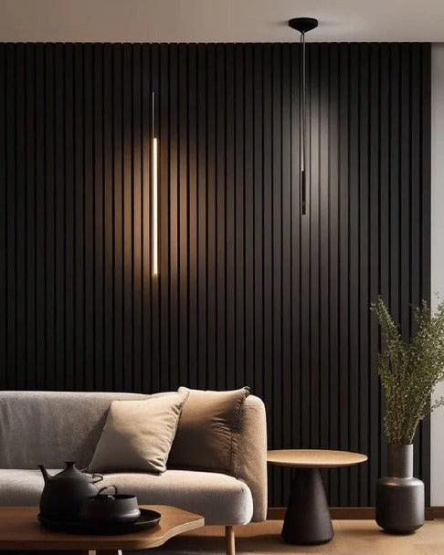 Matte Black Acoustic Wall Panel