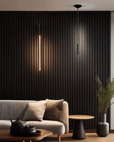 Matte Black Acoustic Wall Panel
