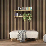 Medium Oak Acoustic Wall Panel