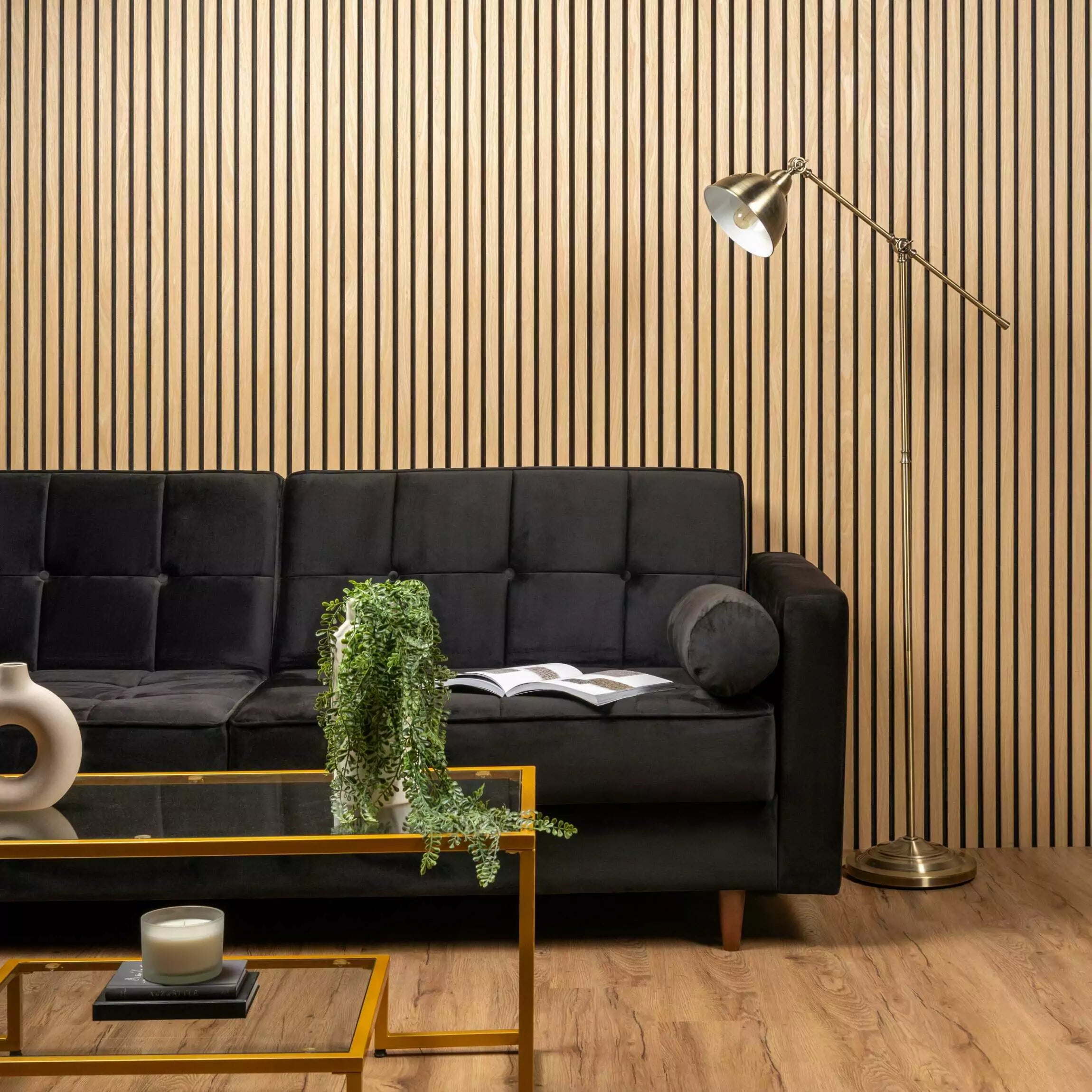 Light Oak Acoustic Wall Panel
