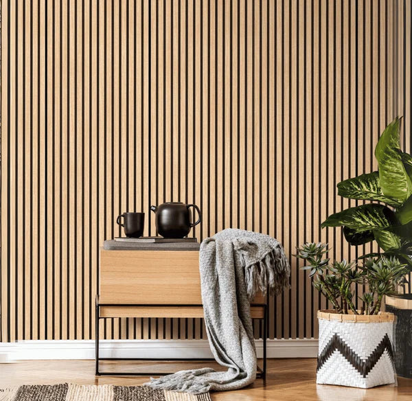 Light Oak Acoustic Wall Panel