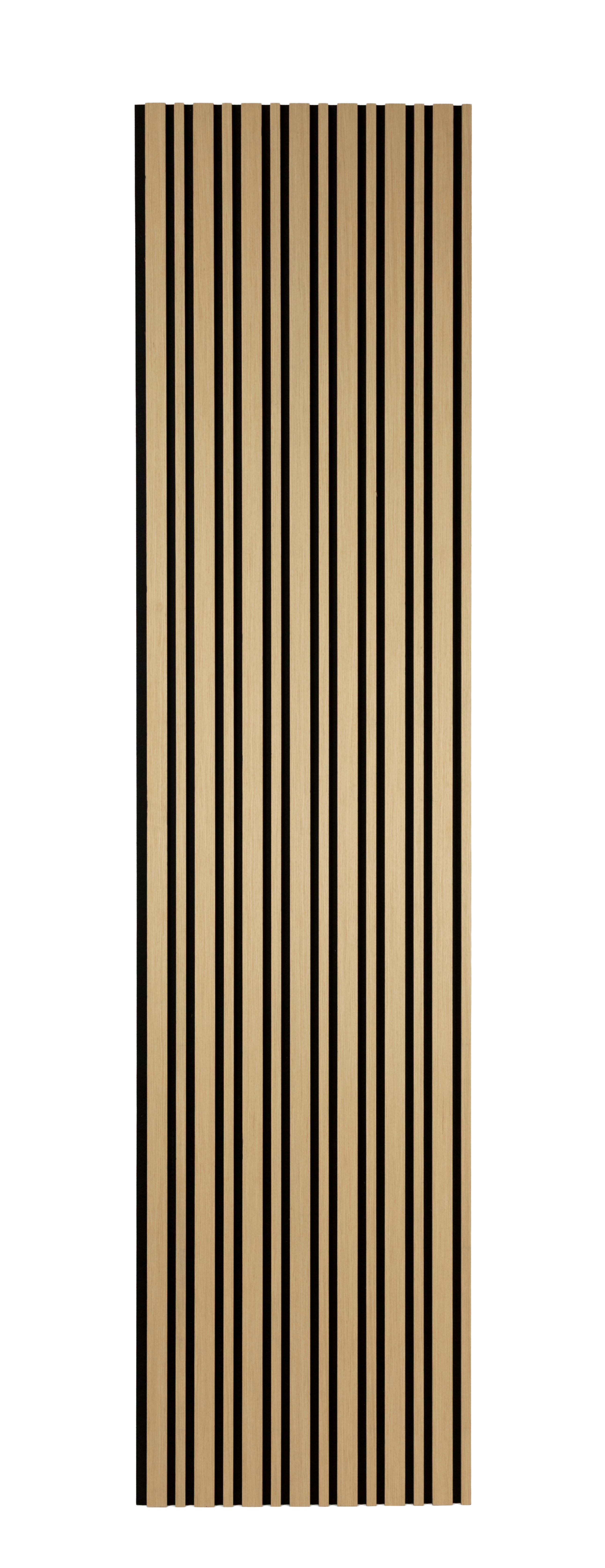 Triple Line - Light Oak Acoustic Wall Panel