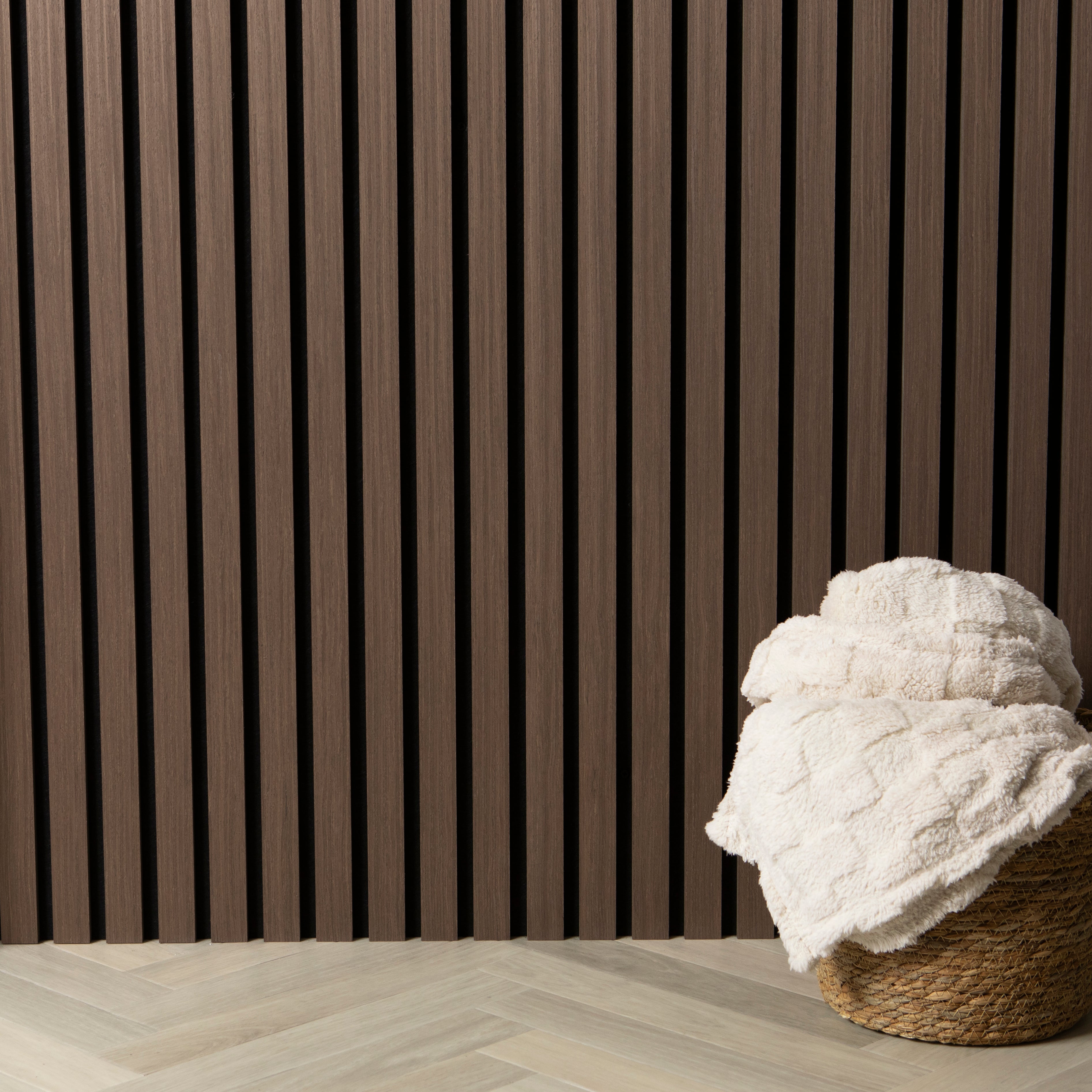 Walnut Acoustic Wall Panel
