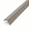 Light Grey Oak corner and top trim for acoustic slat panels