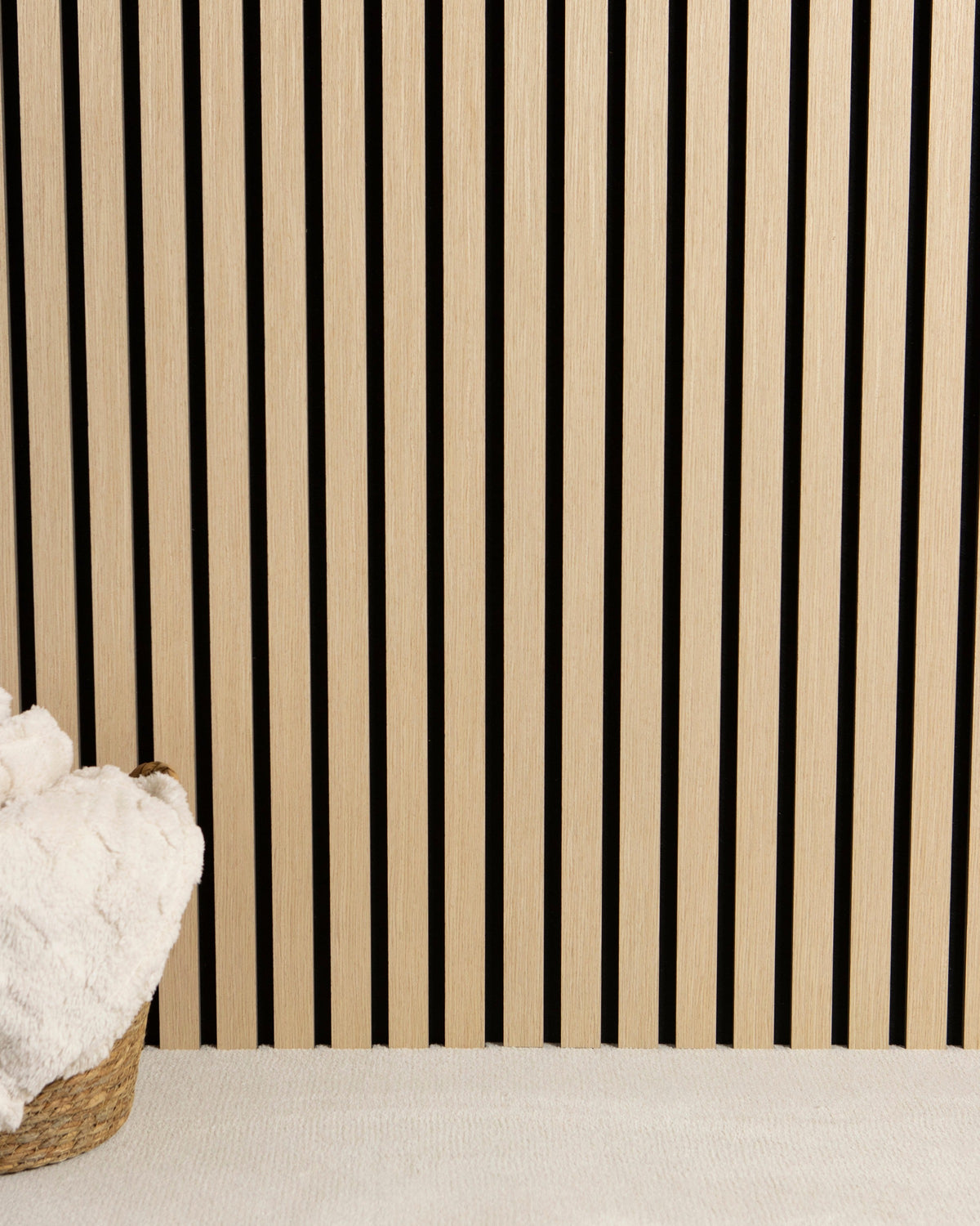 Light Oak Acoustic Wall Panel
