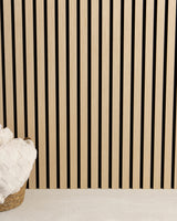Sample Light Oak Acoustic Wall Panel
