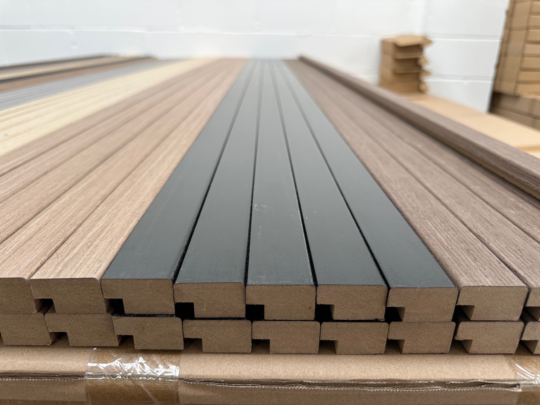 Charcoal Black End Trim