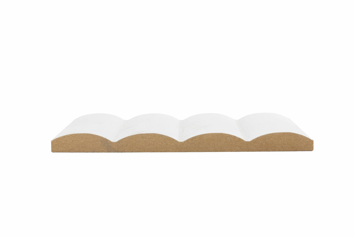 Large Ribbed MDF Wall Panels – Pre-Primed |2400mm x 600mm x 15mm E0 MDF ...