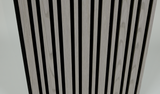 Triple Line - Light Grey Oak Acoustic Wall Panel